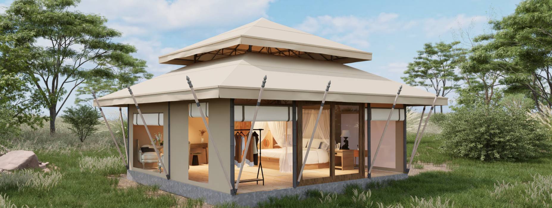 吴江区户外野奢帐篷